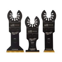 OPEN-LOK™ 3PC Metal Cutting Multi-Tool Blade Variety Pack