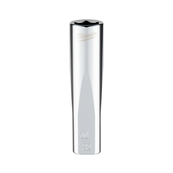 1/4" Drive 11/32" SAE 6-Point Deep Socket, , hi-res