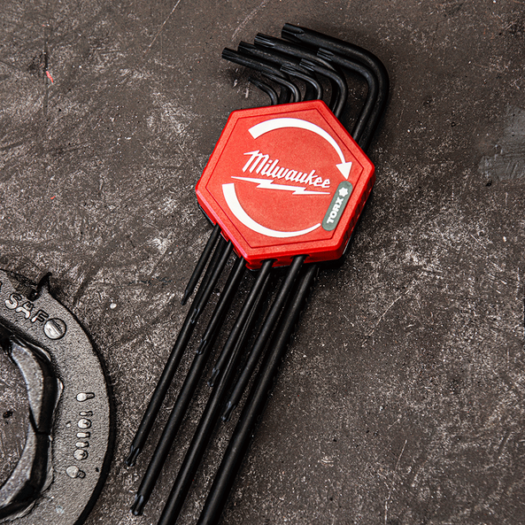 9PC Torx L-Style with Ball End Torx Key Set, , hi-res