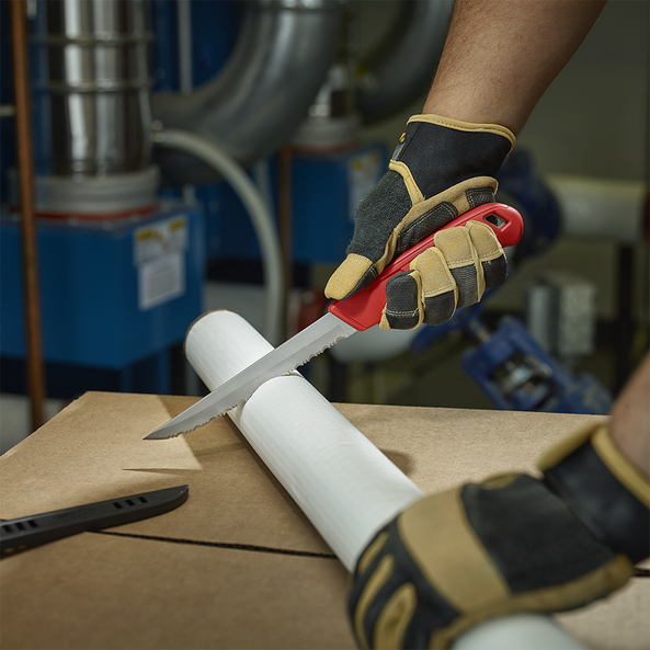 Serrated Blade Insulation Knife