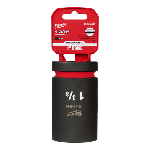 SHOCKWAVE™ 1" Drive 1-3/8" Deep 6 Point Impact Socket, , hi-res
