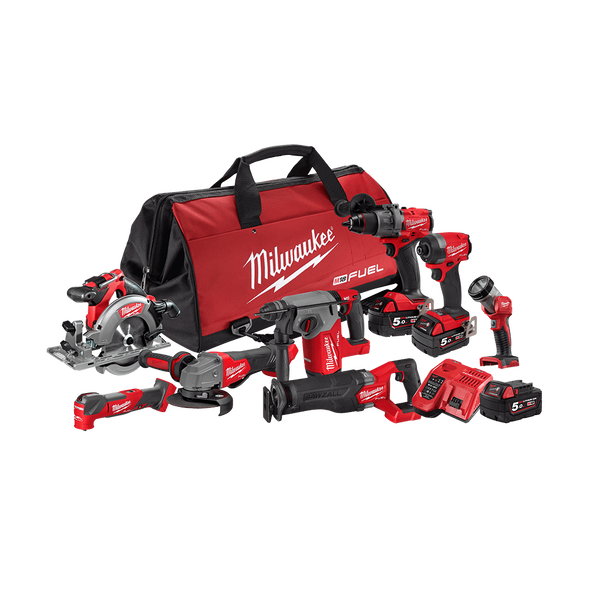 Milwaukee M18 FUEL 8 Piece Power Pack 8A3 M18FPP8A3503B Milwaukee Tool NZ