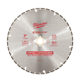 180mm (7") STEELHEAD™ Metal Diamond Cut-Off Blade