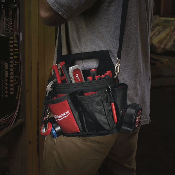 Milwaukee electrician pouch top
