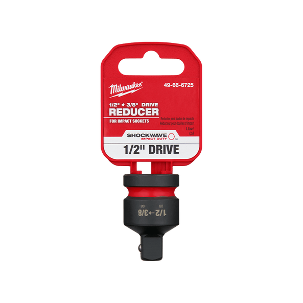 SHOCKWAVE™ 1/2" Drive to 3/8" Drive Impact Socket Reducer, , hi-res