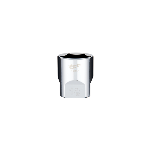 1/2" Drive 1-3/16" SAE Standard 6-Point Socket, , hi-res
