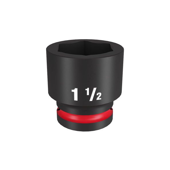 SHOCKWAVE™ 3/4" Drive 1-1/2" Standard 6 Point Impact Socket, , hi-res