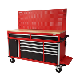61" Mobile Work Station - Wood Top