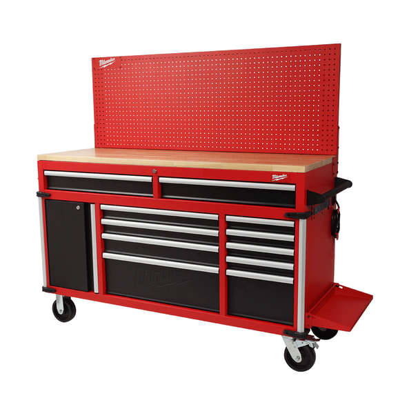 61" Mobile Work Station - Wood Top, , hi-res