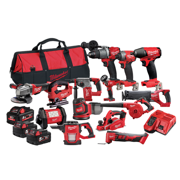 Milwaukee M18 FUEL 14 Piece Power Pack 14A2 M18FPP14A2 853B