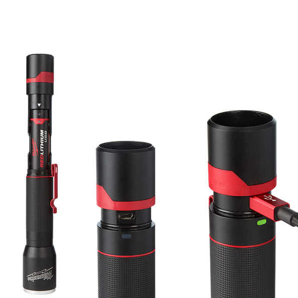 USB Rechargeable Flashlight Kit