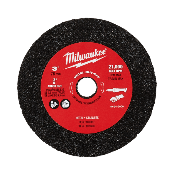 Metal Cut-Off Wheel 3 Pack, , hi-res