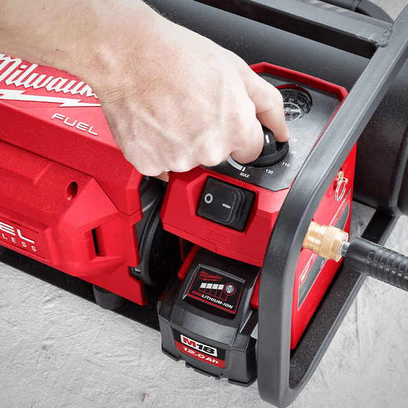 Milwaukee air compressor discount portable