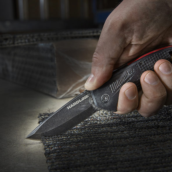 3" HARDLINE™ Smooth Blade Pocket Knife