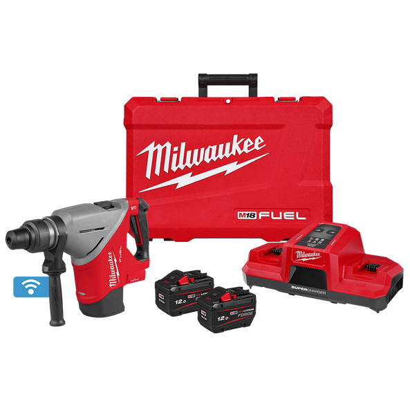 M18 FUEL&trade; 45mm SDS Max Rotary Hammer w/ VACLINK&trade; and ONE-KEY&trade; Kit, , hi-res