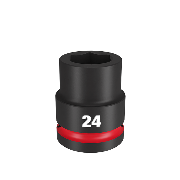SHOCKWAVE™ 3/4" Drive 24mm Standard 6 Point Impact Socket, , hi-res