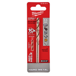 Red Helix™ Cobalt Drill Bit 5.5mm