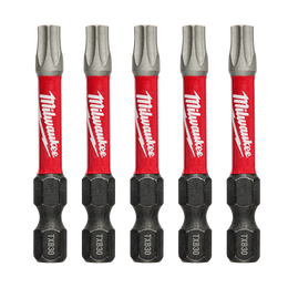 SHOCKWAVE&trade; Power Bit Security Torx TXB030 50mm (2") 5 Pack