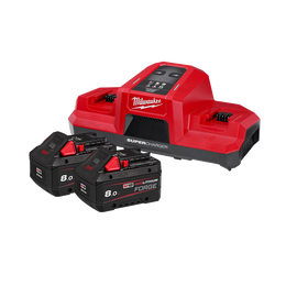 M18™ REDLITHIUM™ FORGE™ 8.0Ah Super Charger Starter Pack