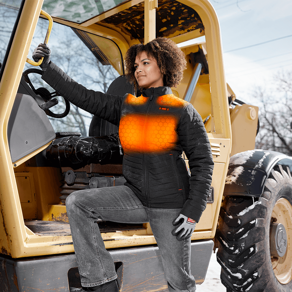 M12™ AXIS™ Heated Women's Jacket Black - M, Black, hi-res