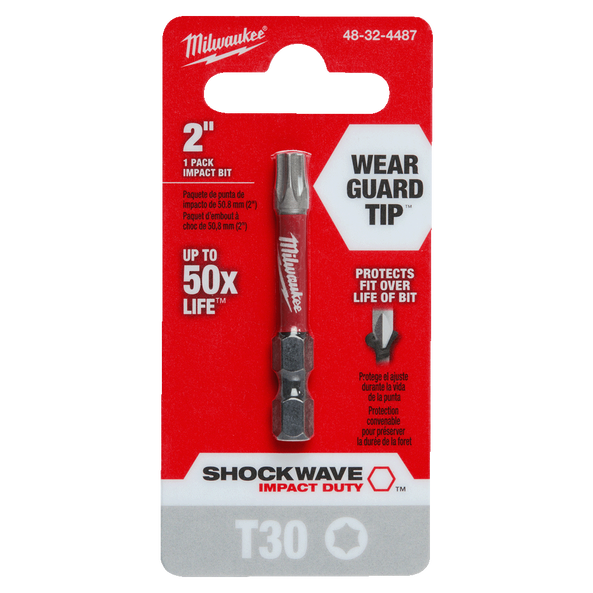 SHOCKWAVE™ Power Bit TORX™ T30 50mm (2")