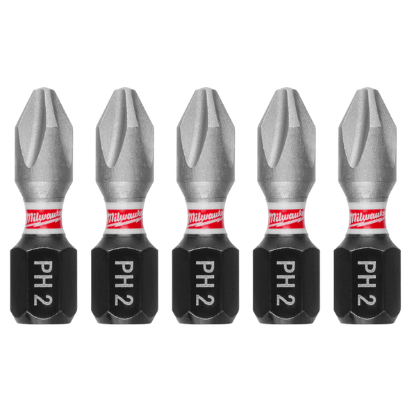 SHOCKWAVE&trade; Insert Bit Phillips #2 5Pk
