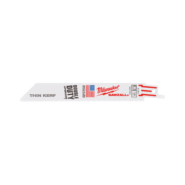 150mm 14 TPI Thin Kerf SAWZALL™ Blades (50 Pk)