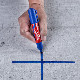 INKZALL™ Blue Large Chisel Tip Marker