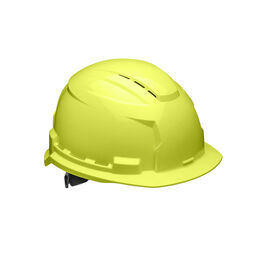 BOLT 100 Hi-Vis Yellow Vented Hard Hat