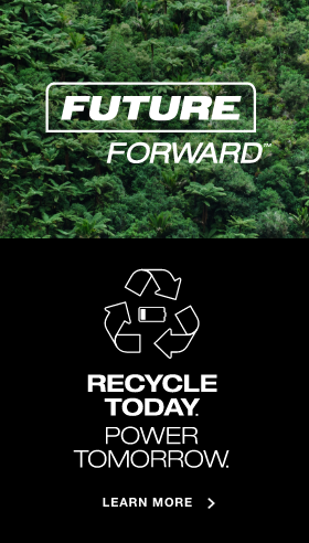 FUTURE FORWARD™ Battery Recycling