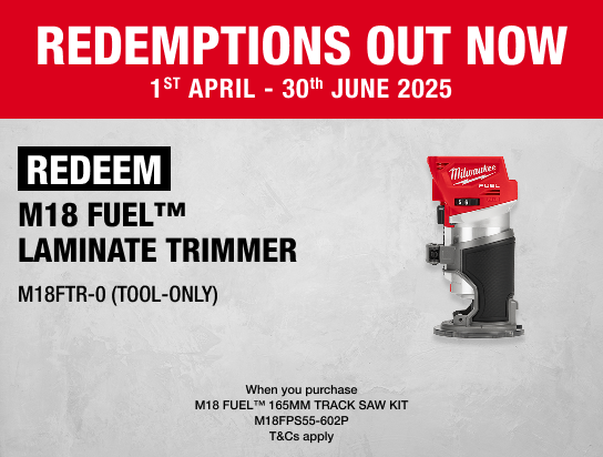 Milwaukee Redemptions - 1st April - 30th June 2025