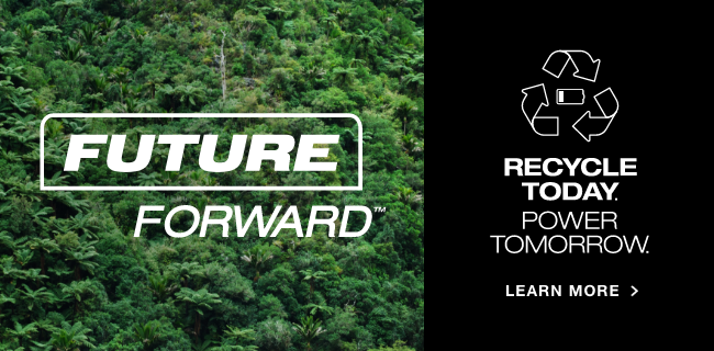 FUTURE FORWARD™ Battery Recycling
