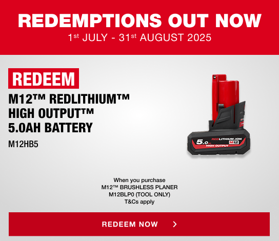 Milwaukee Redemptions - 1st July - 31st August 2025