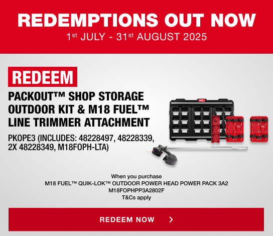 Milwaukee Redemptions - 1st July - 31st August 2025