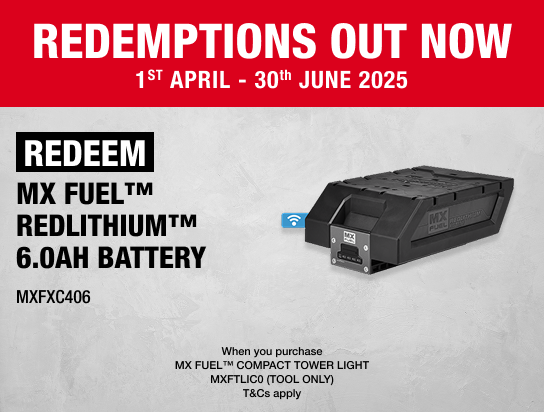 Milwaukee Redemptions - 1st April - 30th June 2025