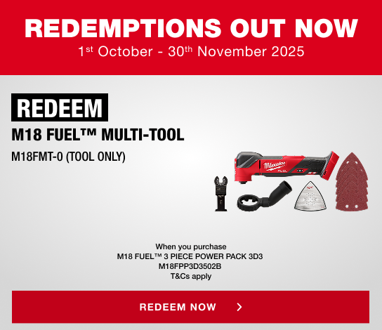 Milwaukee Redemptions - 1st October - 30th November 2025