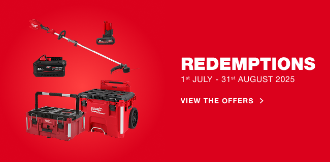 Milwaukee Redemptions - 1st July - 31st August 2025