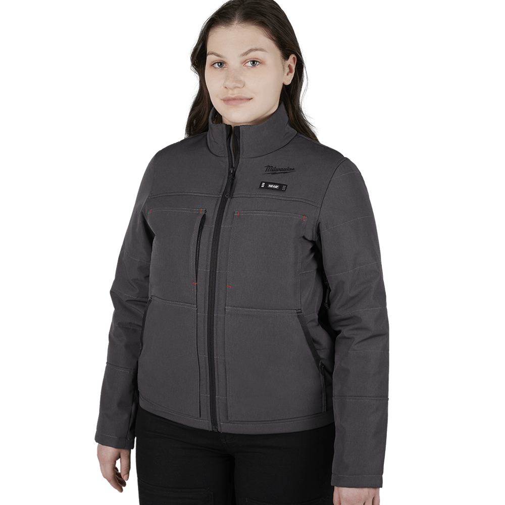 Milwaukee M12 AXIS™ Heated Women's Jacket Grey M12HJWGREY30 Milwaukee