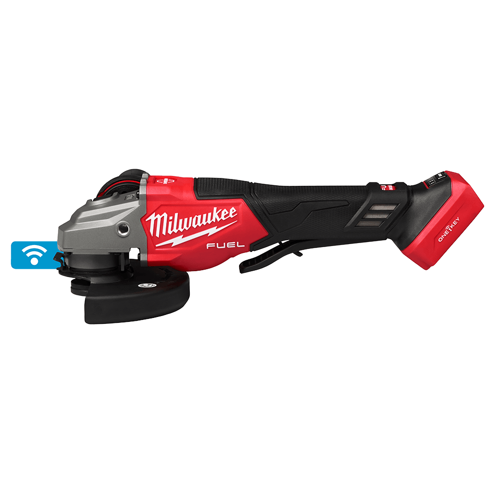 M18 FUEL&trade; ONE-KEY&trade; 125mm (5") High Speed Braking Angle Grinder with Deadman Paddle Switch (Tool Only)