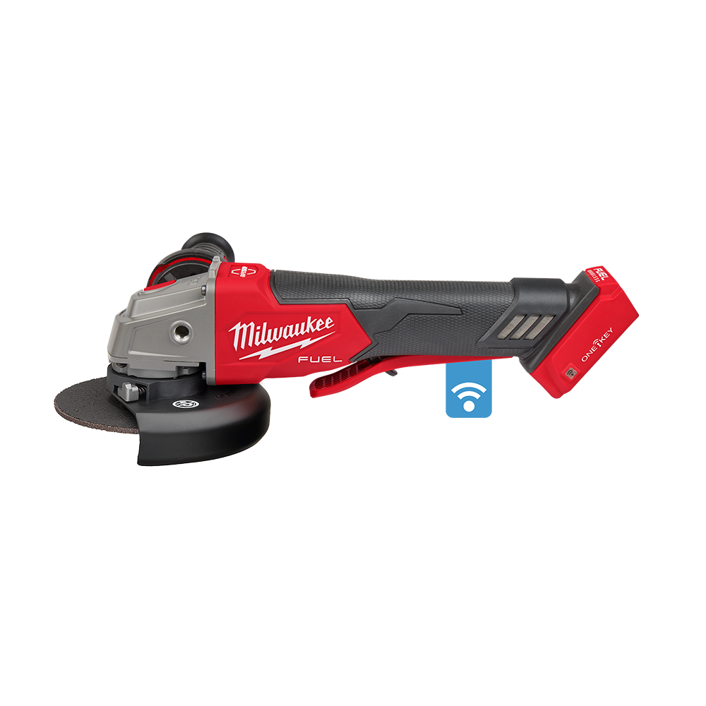 M18 FUEL™ ONE-KEY™ 125mm (5") Braking Angle Grinder with Deadman Paddle Switch (Tool Only)